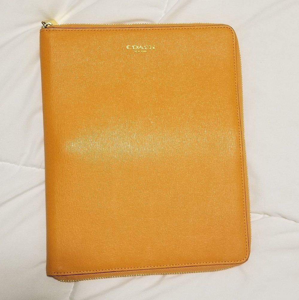 Coach tablet case